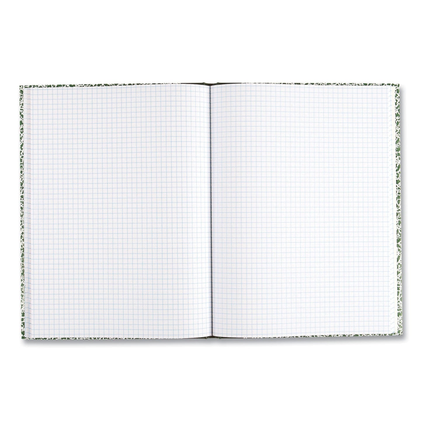 National Lab Notebook, Quadrille Rule, Green Marble Cover, 10.13 x 7.88, 96 Sheets