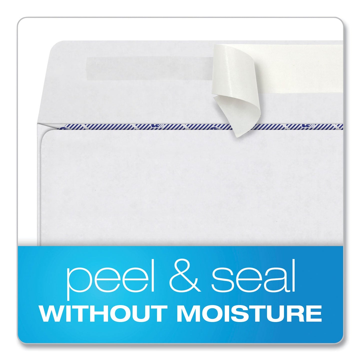 TOPS 1099 Double Window Envelope, Commercial Flap, Self-Adhesive Closure, 3.75 x 8.75, White, 24/Pack