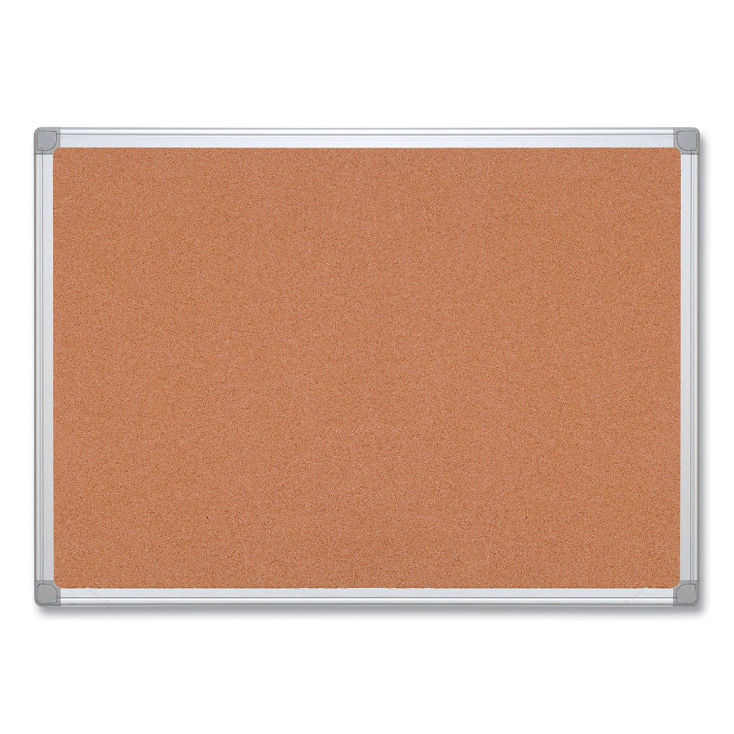 MasterVision Earth Cork Board, 36 x 48, Aluminum Frame