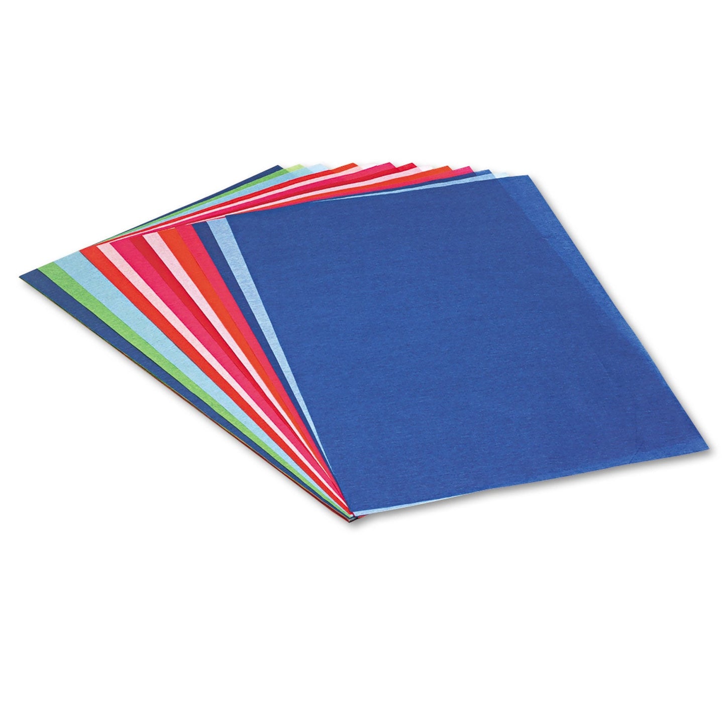 Pacon Spectra Art Tissue, 23 lb Tissue Weight, 12 x 18, Assorted, 50/Pack