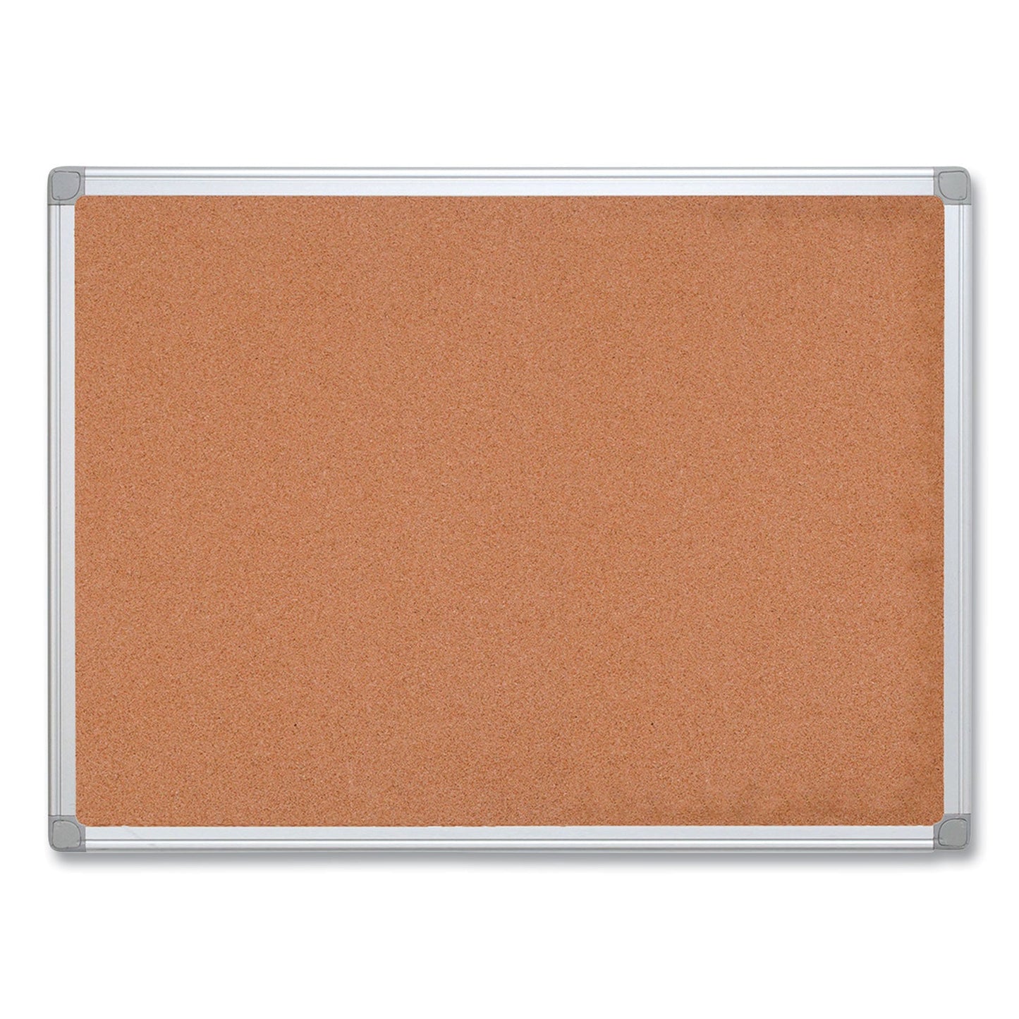 MasterVision Earth Cork Board, 18x24, Aluminum Frame