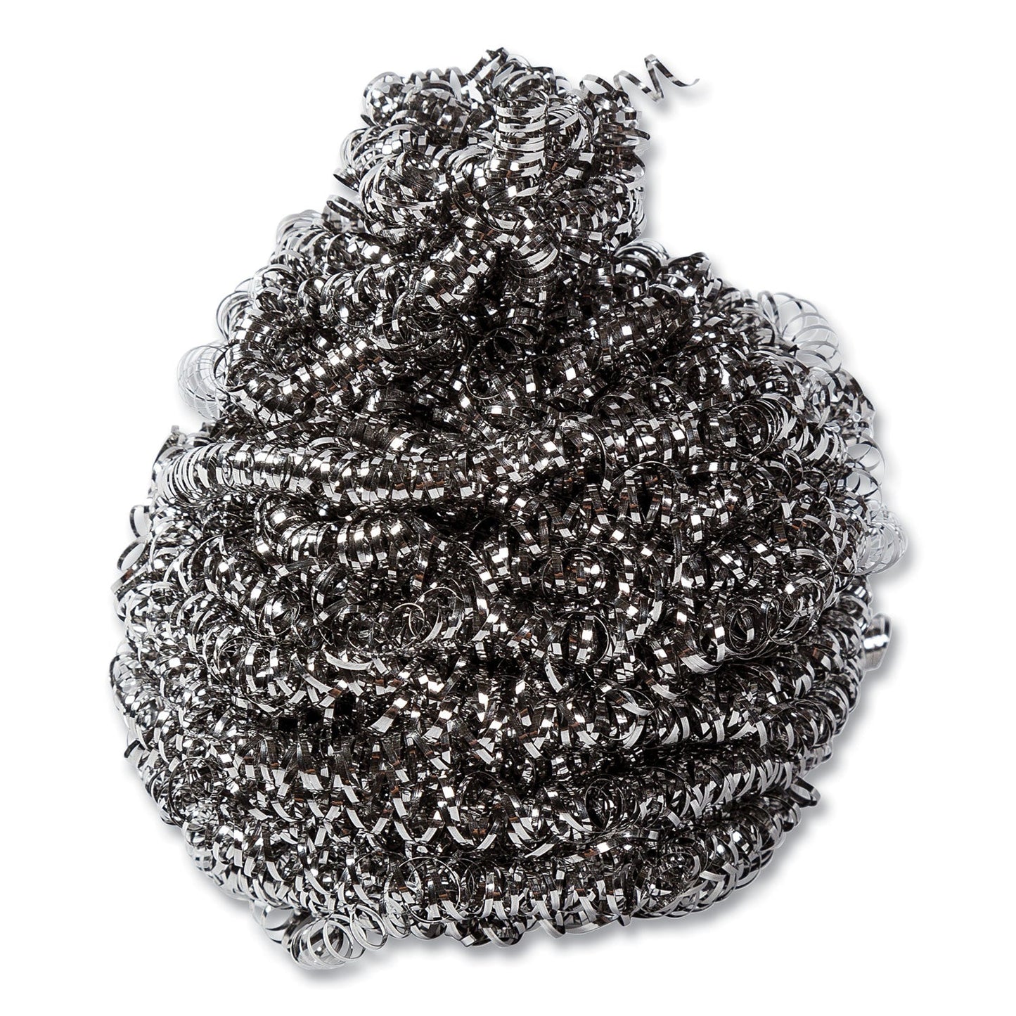 AmerCareRoyal Stainless Steel Sponge, Polybagged, 1.50 oz, Gray, 12/Pack, 12/Packs/Carton