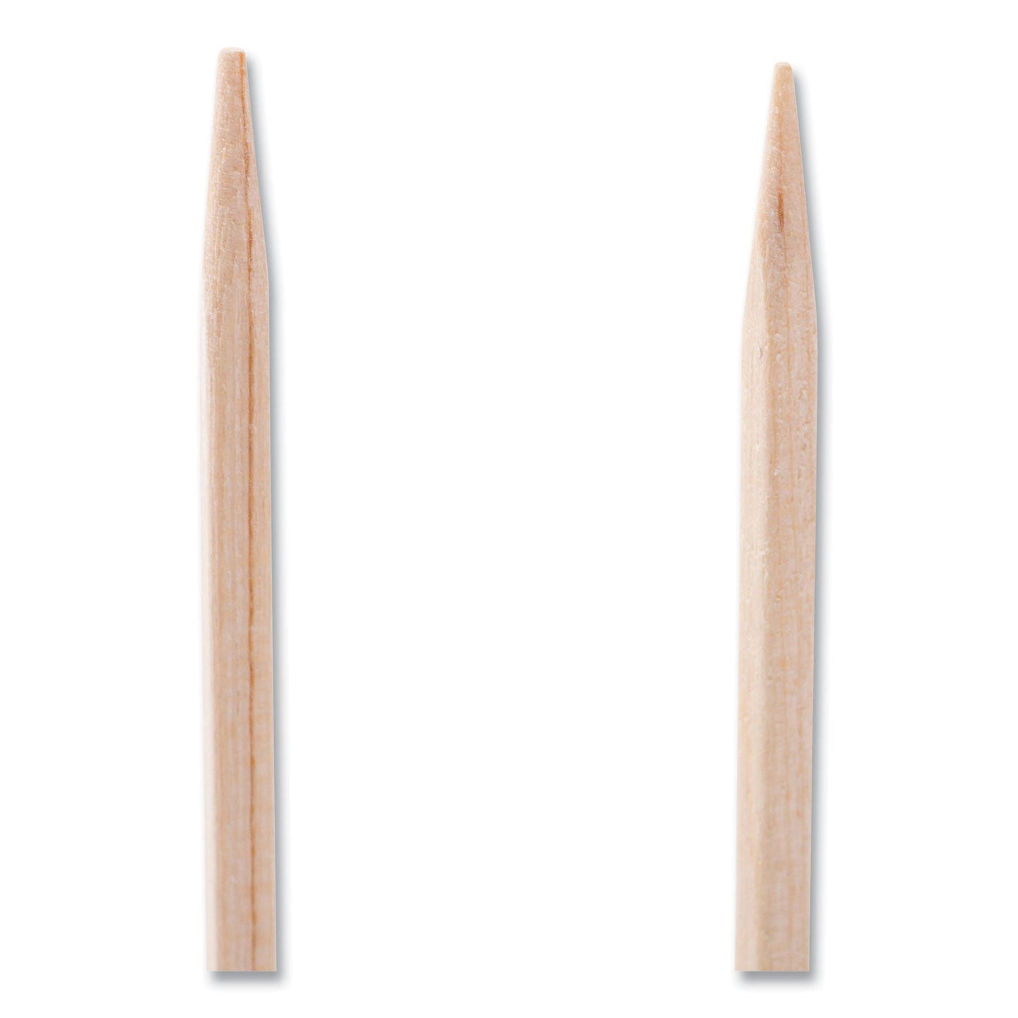 AmerCareRoyal Square Wood Toothpicks, 2.75", Natural, 800/Box, 24 Boxes/Carton