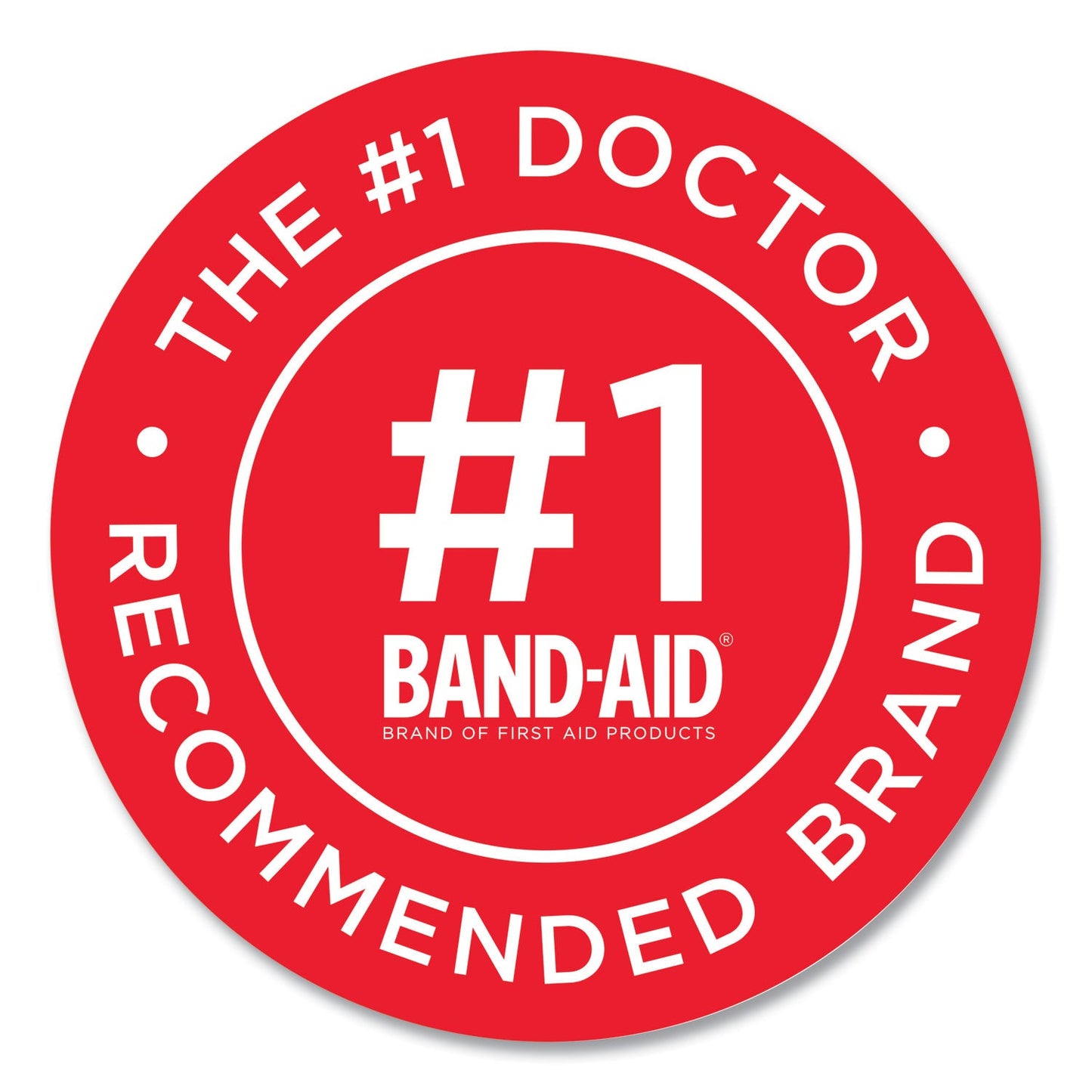 BAND-AID Plastic Adhesive Bandages, 0.75 x 3, 60/Box