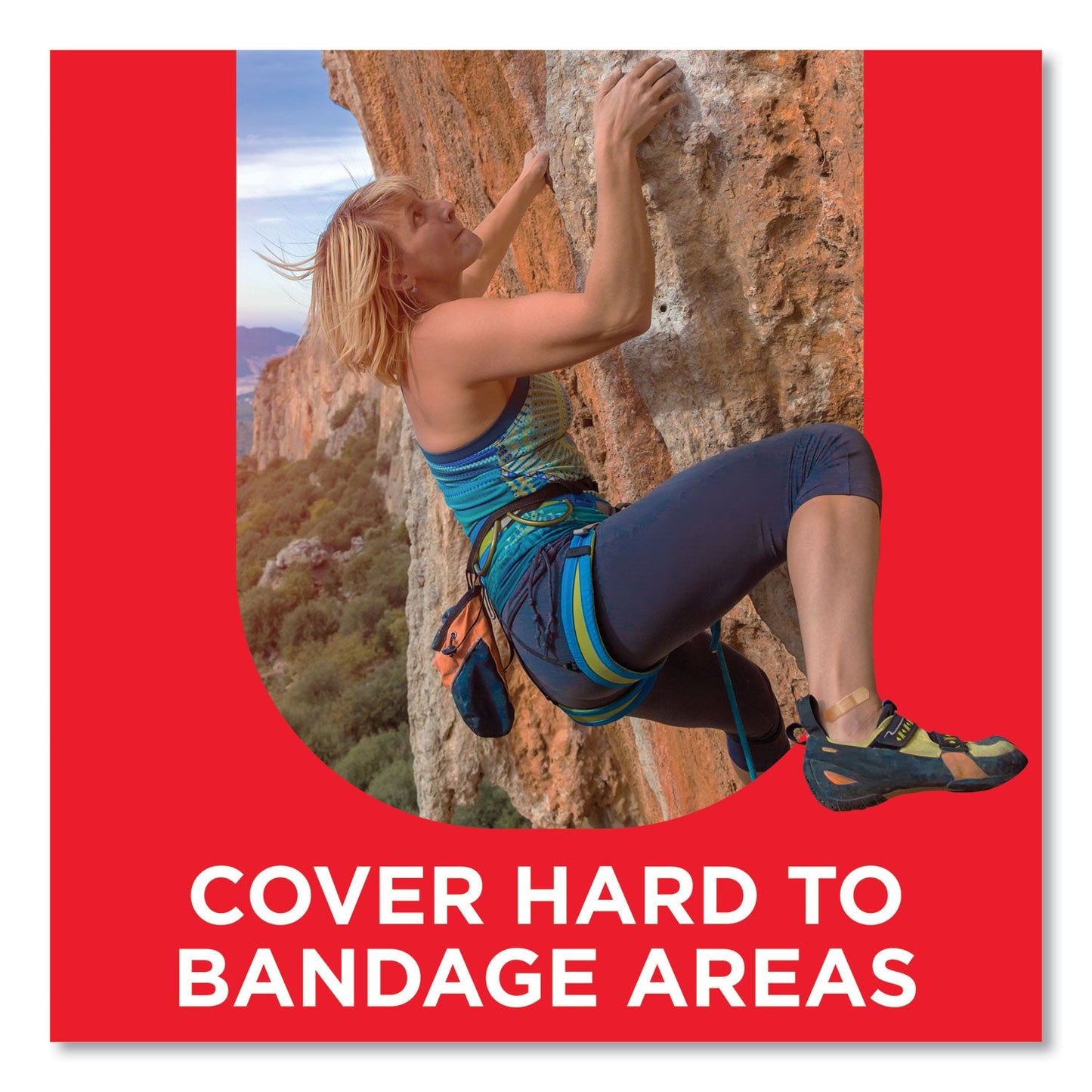 BAND-AID Plastic Adhesive Bandages, 0.75 x 3, 60/Box
