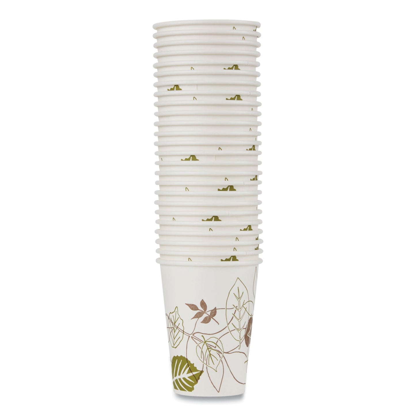 Dixie Pathways Paper Hot Cups, 12 oz, 25/Pack