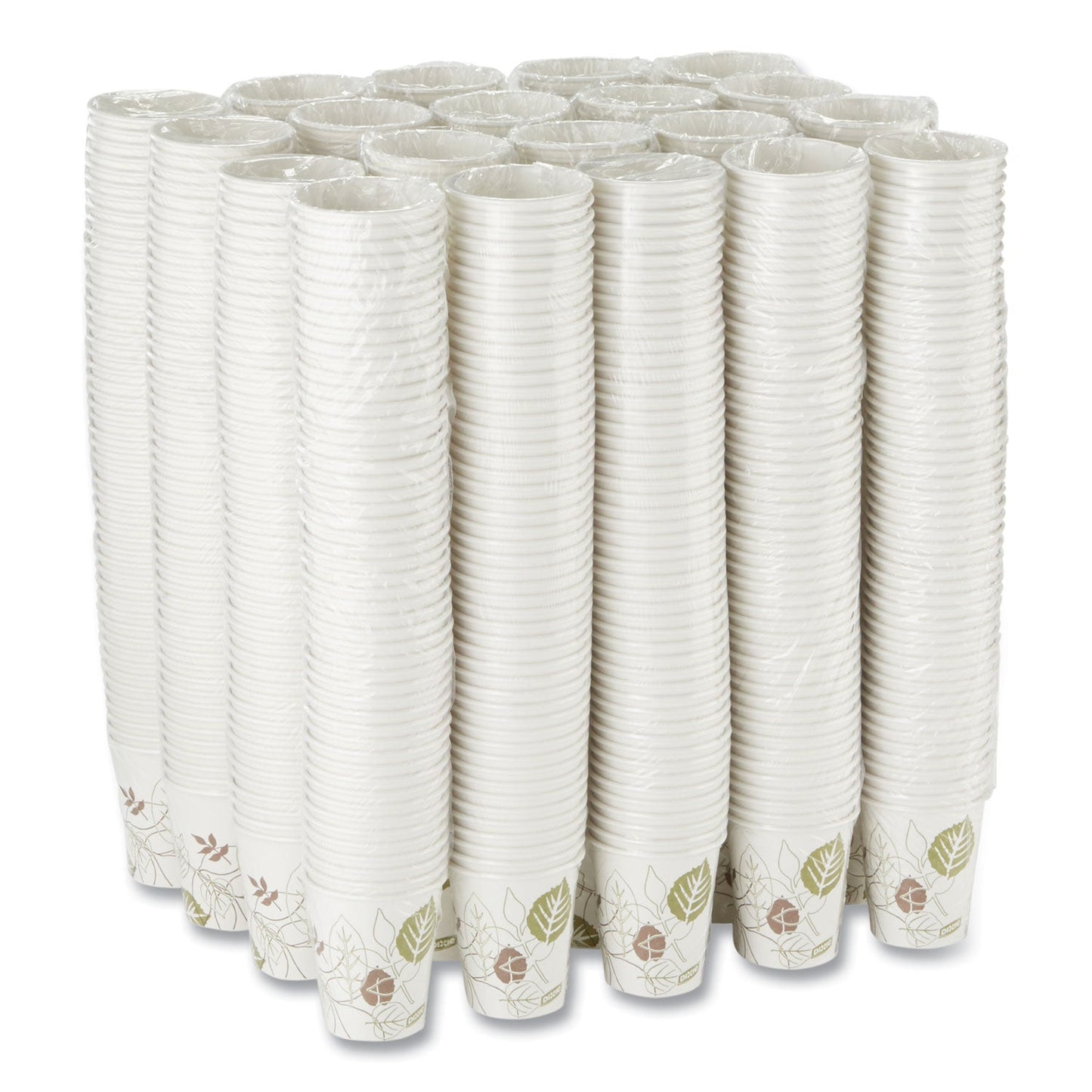 Dixie Pathways Paper Hot Cups, 10 oz, 50 Sleeve, 20 Sleeves/Carton