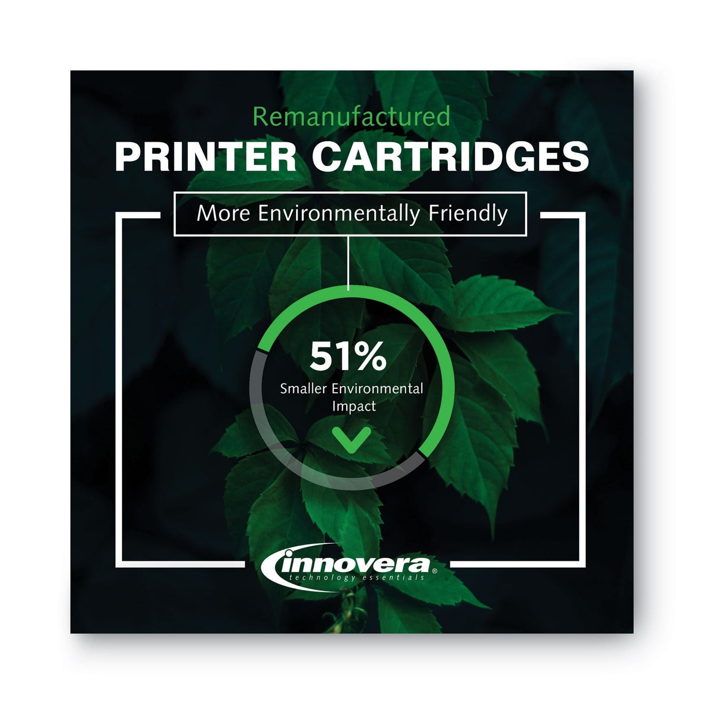 Innovera Remanufactured Black Toner, Replacement for 94A (CF294A), 1,200 Page-Yield