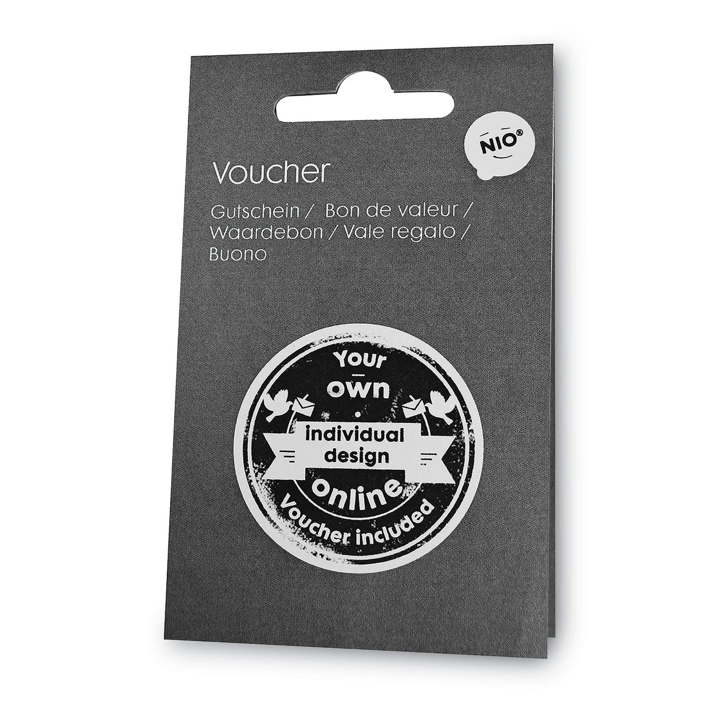 NIO Custom Stamp Voucher, For Use with NIO 071509 Stamp