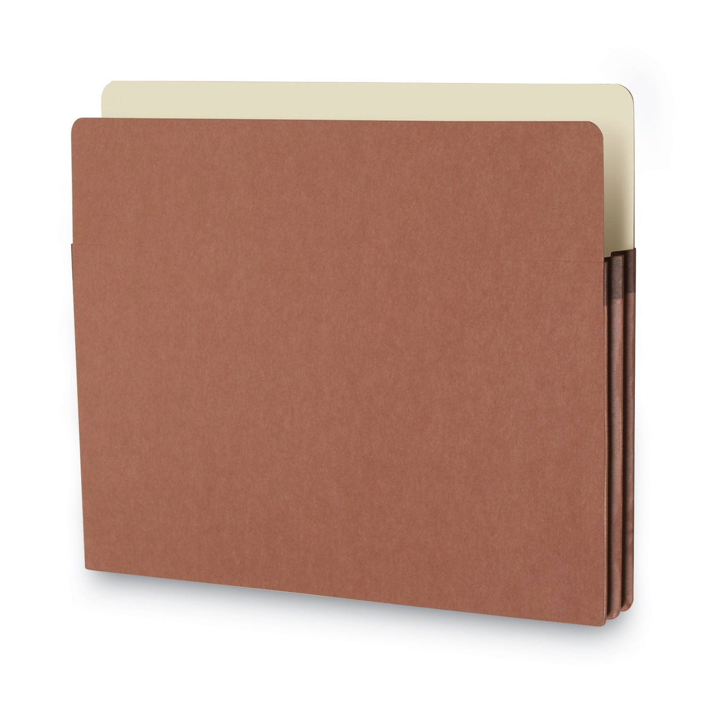Smead Redrope Drop Front File Pockets, 1.75" Expansion, Letter Size, Redrope, 50/Box