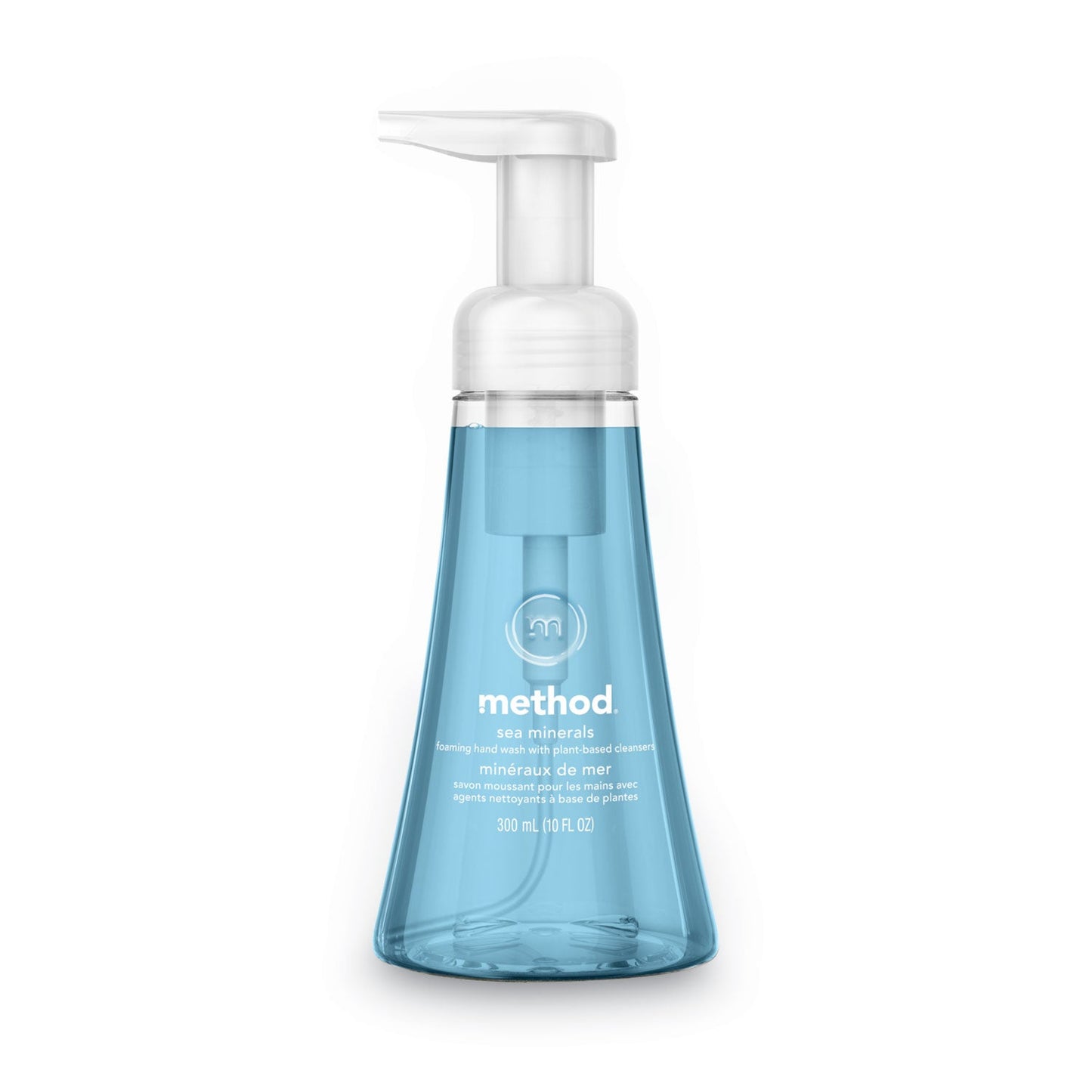 Method Foaming Hand Wash, Sea Minerals, 10 oz Pump Bottle, 6/Carton