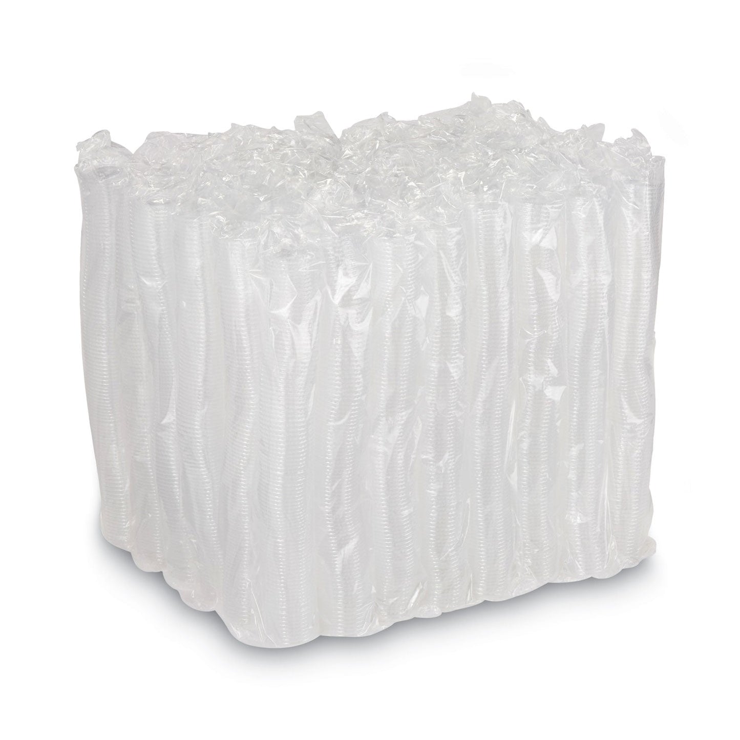 Dixie Plastic Portion Cup Lid, Fits 1 oz Portion Cups, Clear, 4,800/Carton
