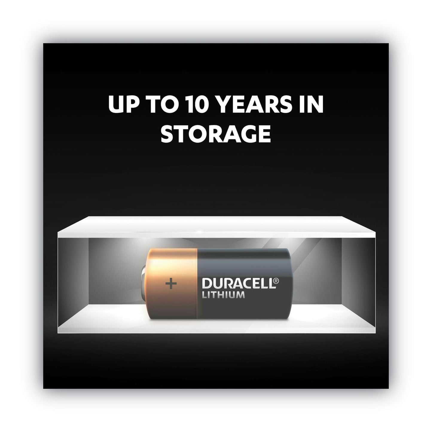 Duracell Specialty High-Power Lithium Batteries, 123, 3 V, 4/Pack