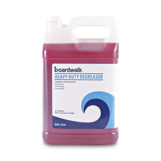 Boardwalk Heavy-Duty Degreaser, 1 Gallon Bottle, 4/Carton
