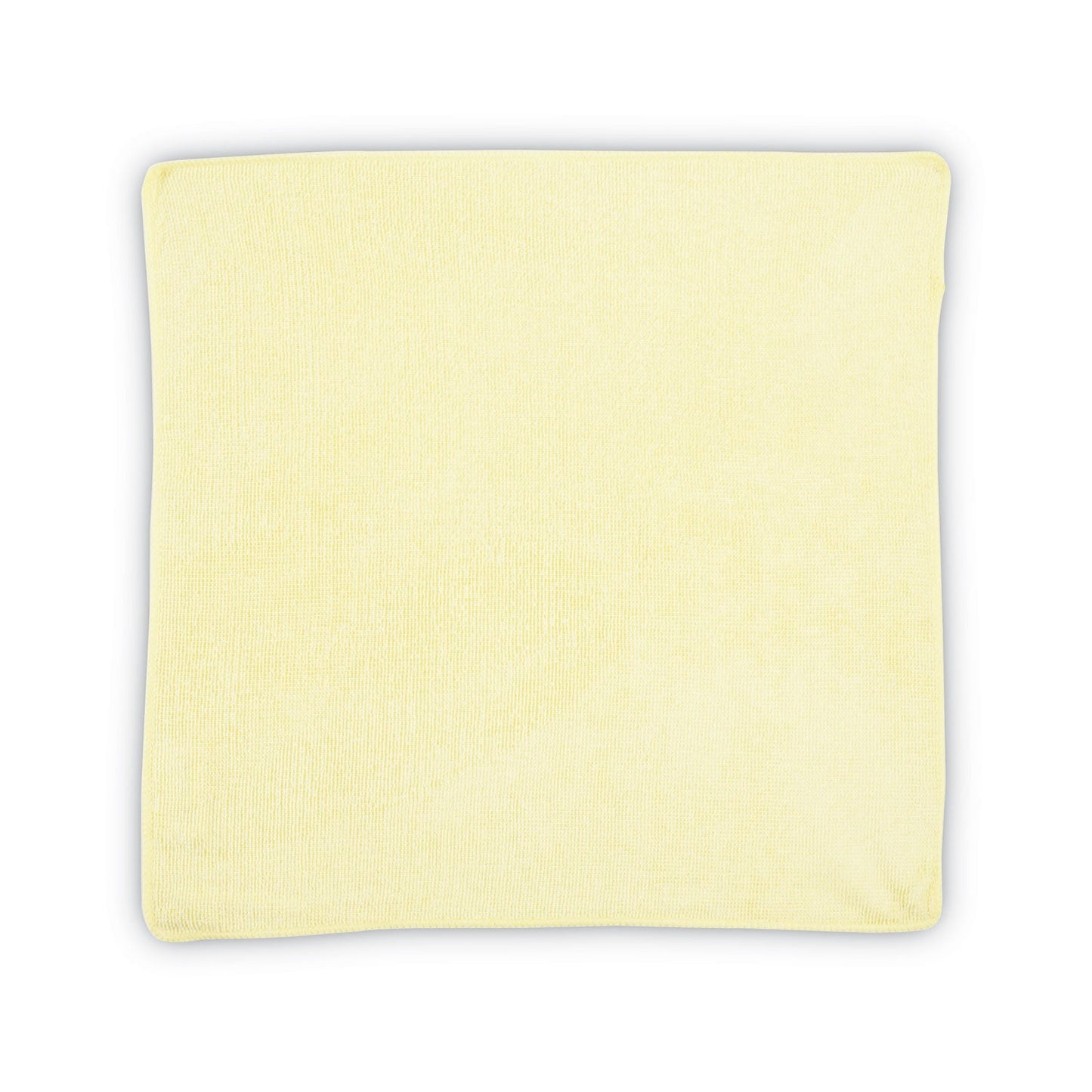 Rubbermaid Microfiber Cleaning Cloths, 16 x 16, Yellow, 24/Pack
