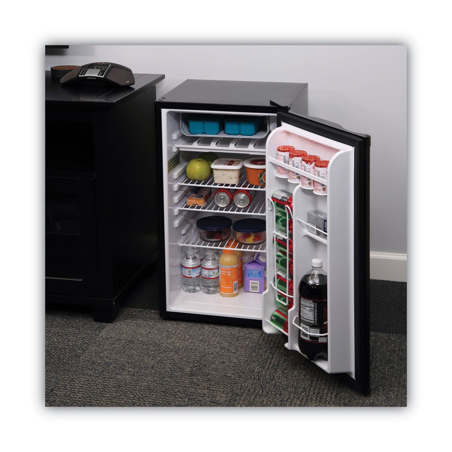 Alera 3.2 Cu. Ft. Refrigerator with Chiller Compartment, Black