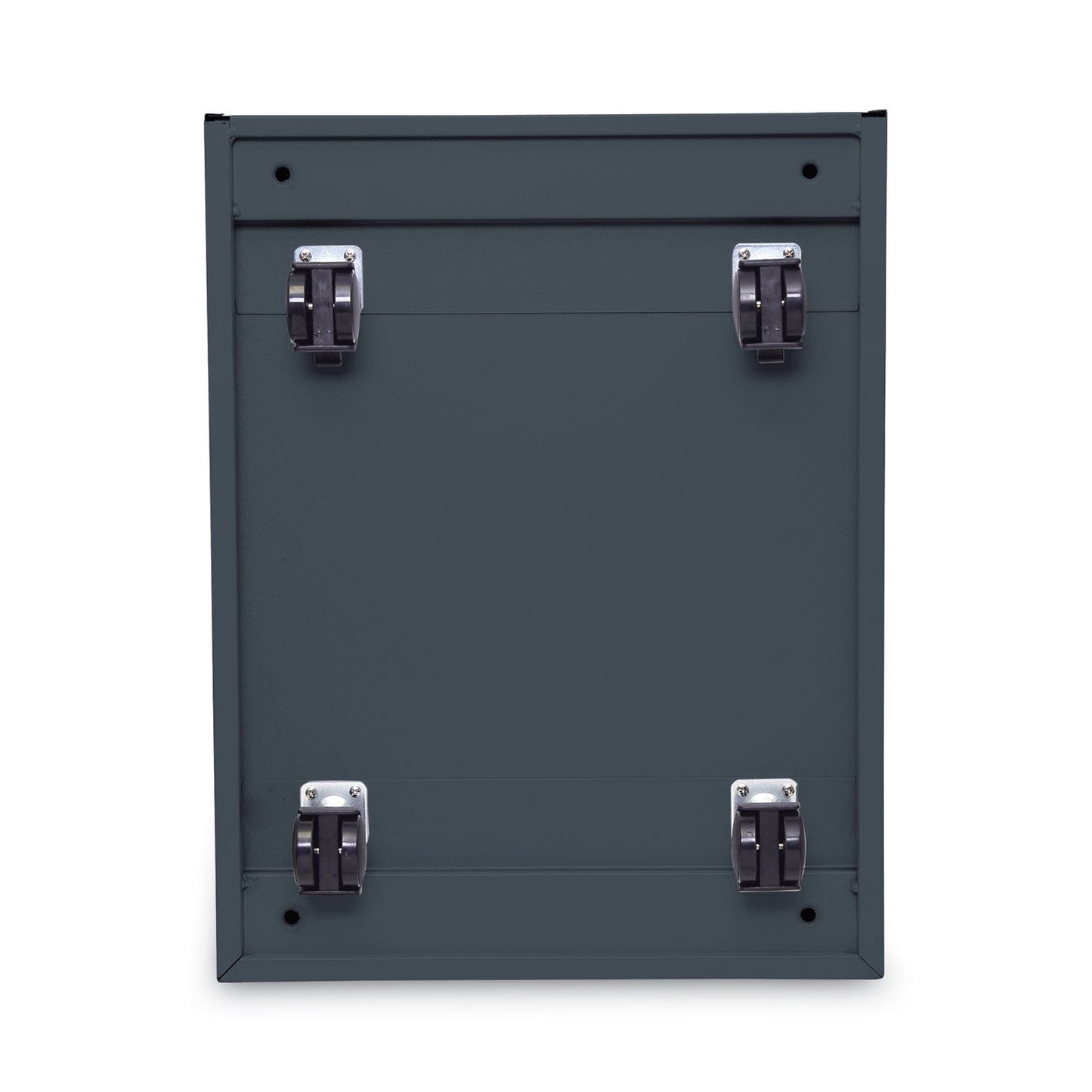 Alera File Pedestal, Left or Right, 2 Legal/Letter-Size File Drawers, Charcoal, 14.96" x 19.29" x 27.75"