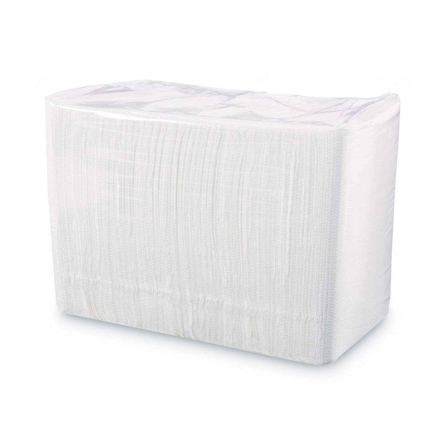 Boardwalk 1/4-Fold Lunch Napkins, 1-Ply, 12" x 12", White, 6000/Carton