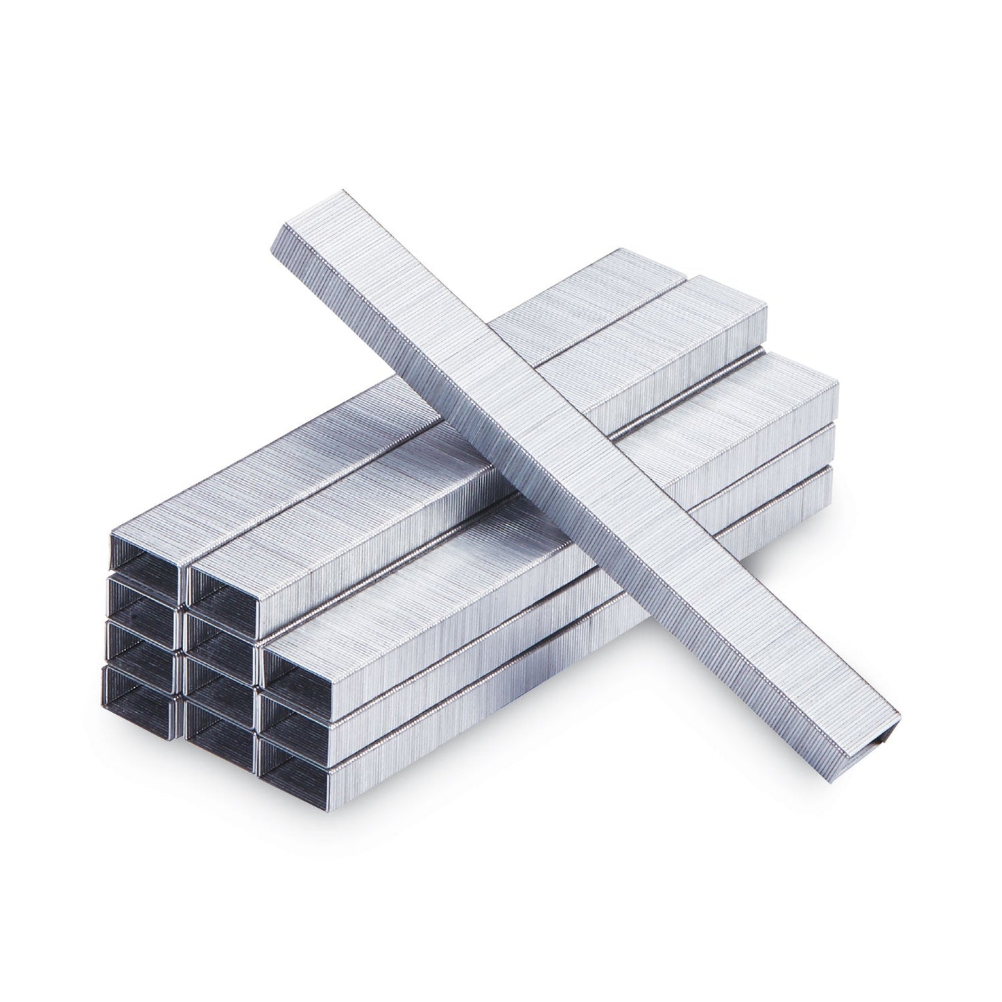 Bostitch Standard Staples, 0.25" Leg, 0.5" Crown, Steel, 5,000/Box