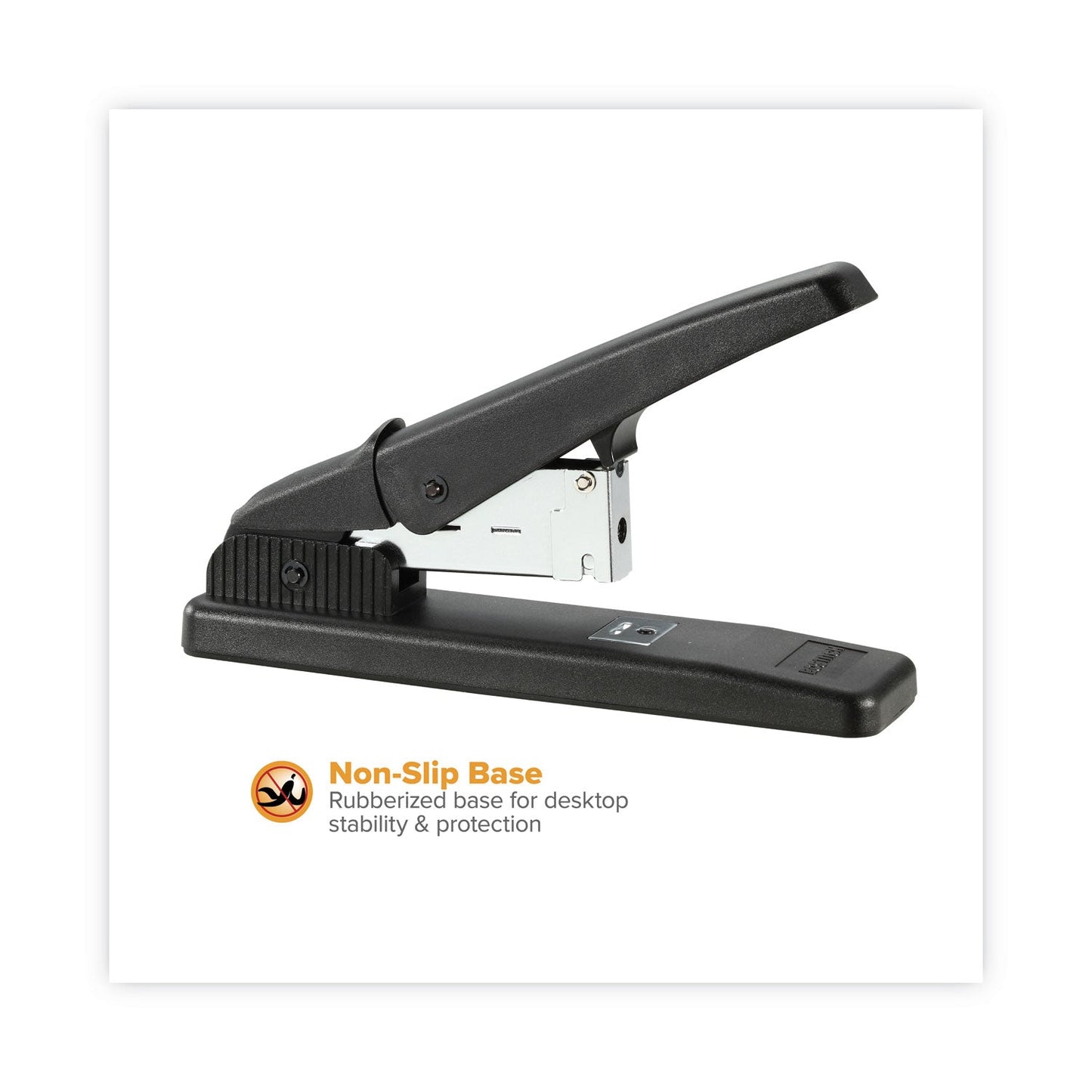Bostitch Stanley NoJam Desktop Heavy-Duty Stapler, 60-Sheet Capacity, Black