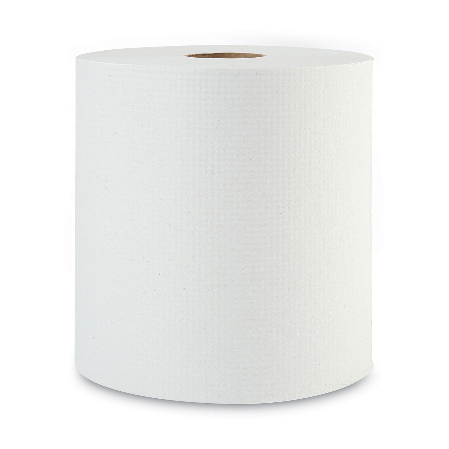 Boardwalk Hardwound Paper Towels, 1-Ply, 8" x 800 ft, White, 6 Rolls/Carton