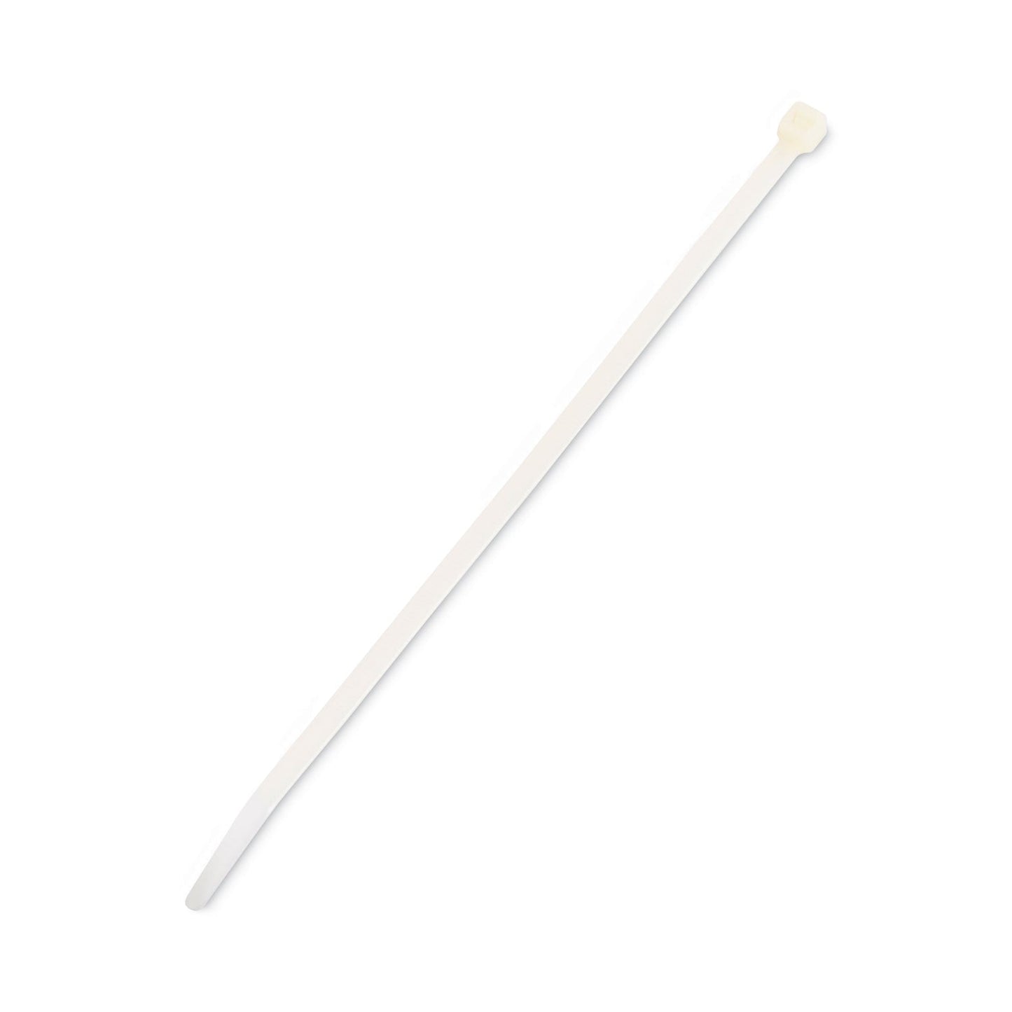 Tatco Nylon Cable Ties, 8 x 0.19, 50 lb, Natural, 1,000/Pack