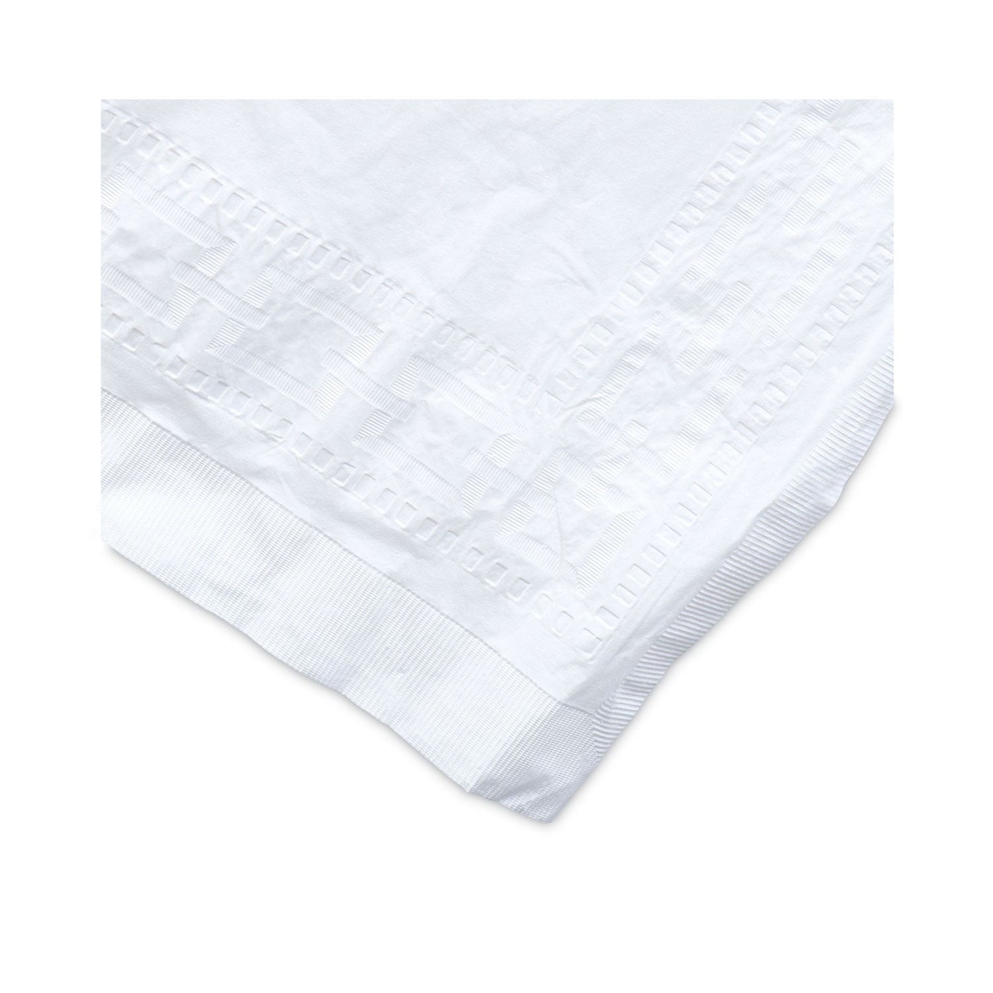 Tatco Paper Table Cover, Embossed Paper with Plastic Liner, 54" x 108", White, 20/Carton