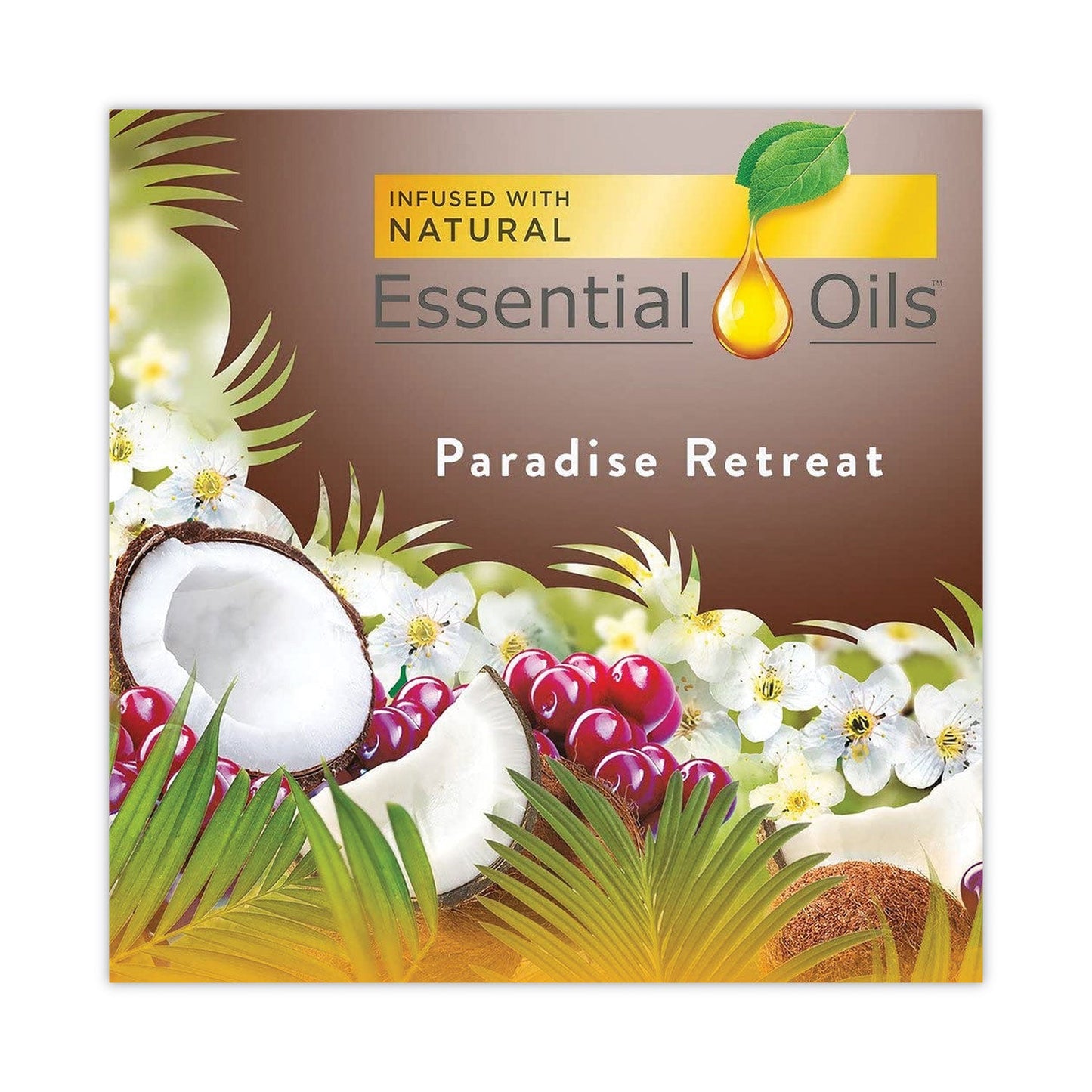 Air Wick Life Scents Scented Oil Refills, Paradise Retreat, 0.67 oz, 2/Pack