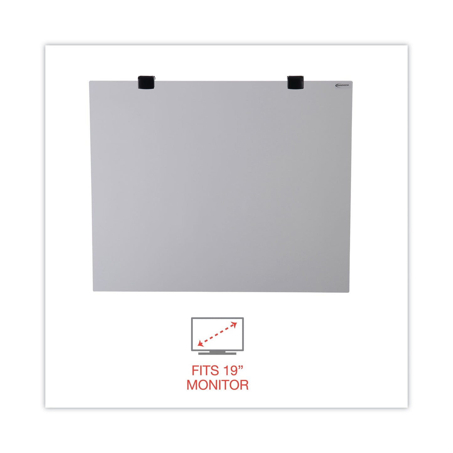 Innovera Protective Antiglare LCD Monitor Filter, Fits 19" LCD Monitors