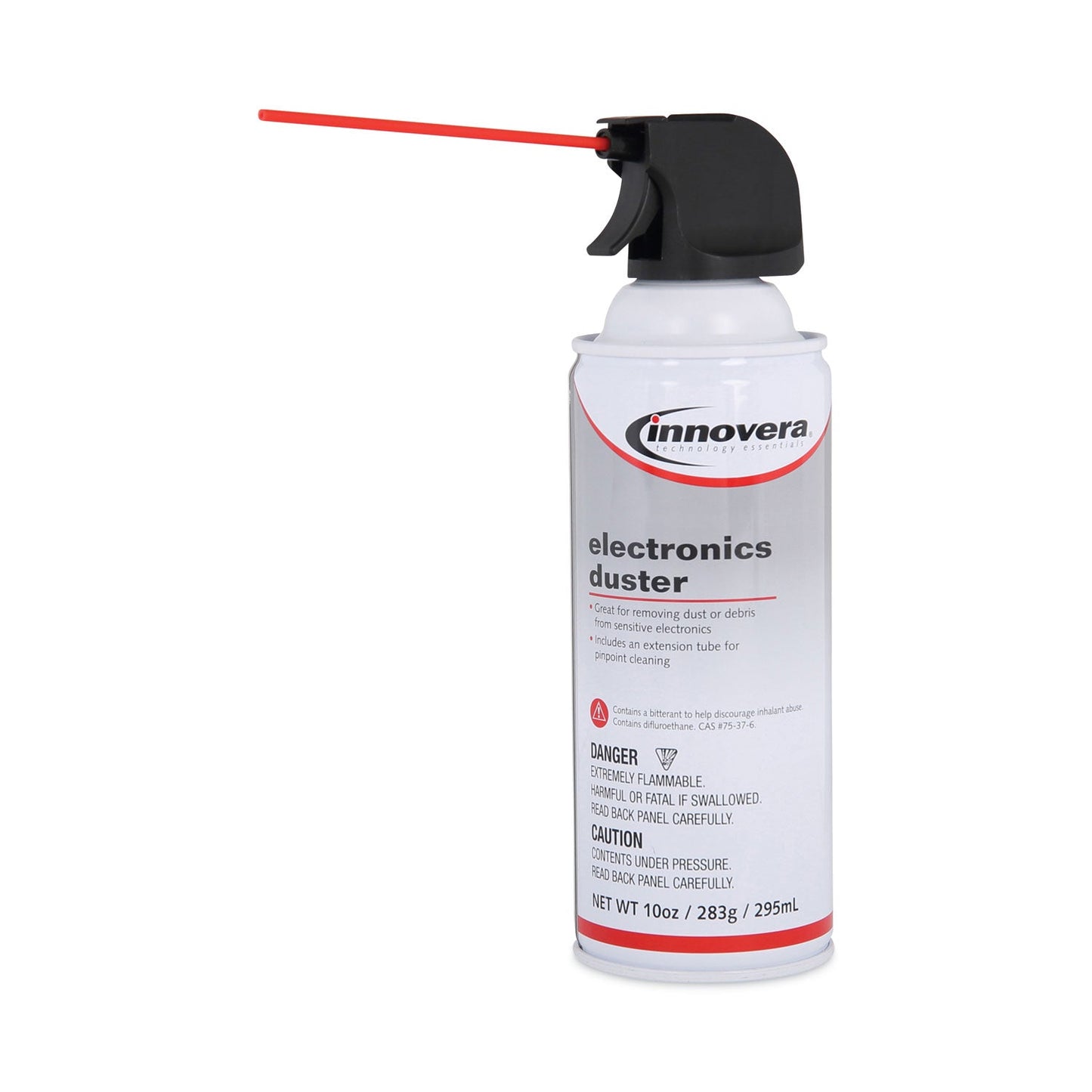 Innovera Compressed Air Duster Cleaner, 10 oz Can, 2/Pack