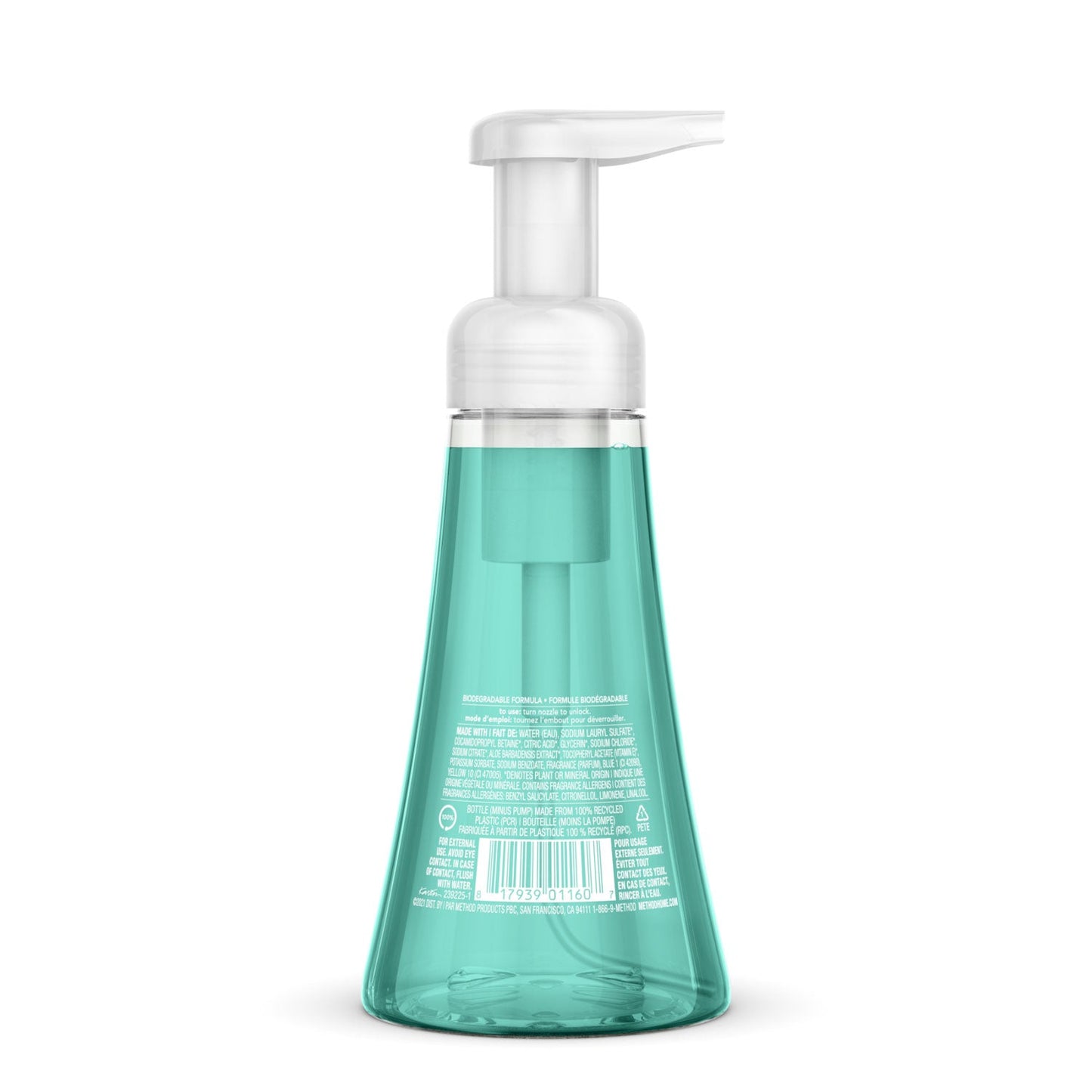 Method Foaming Hand Wash, Waterfall, 10 oz Pump Bottle