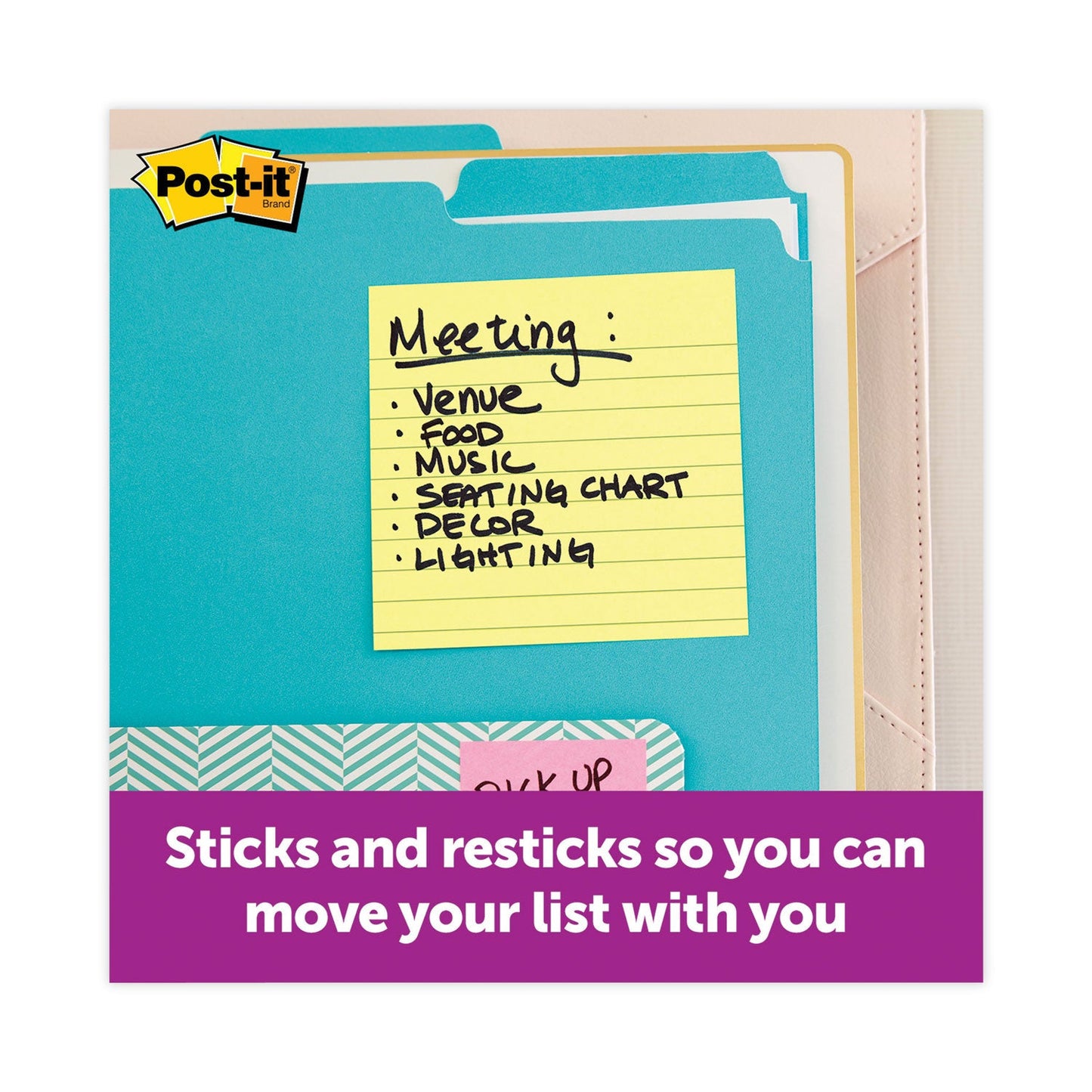 Post-it Original Canary Yellow Pop-up Refill, Note Ruled, 3" x 3", Canary Yellow, 100 Sheets/Pad, 6 Pads/Pack