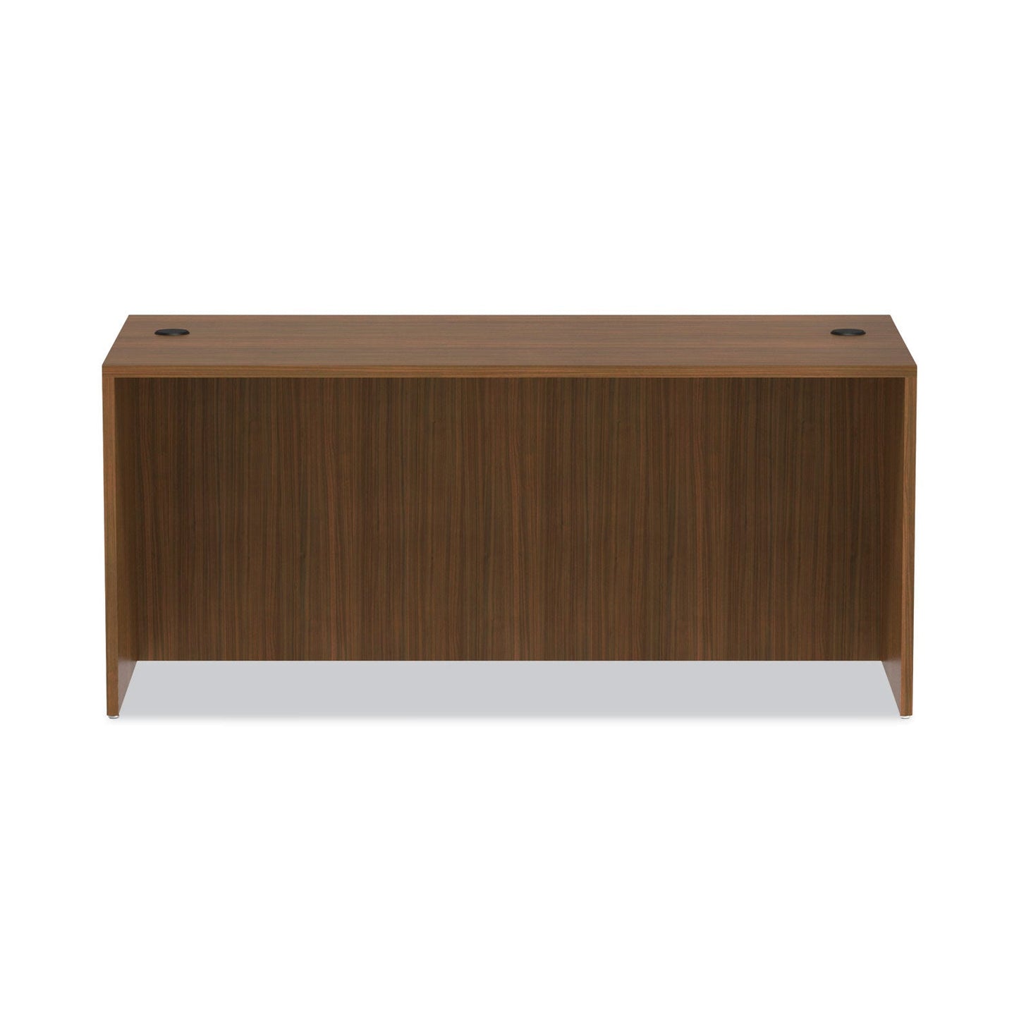 Alera Valencia Series Straight Front Desk Shell, 65" x 29.5" x 29.63", Modern Walnut