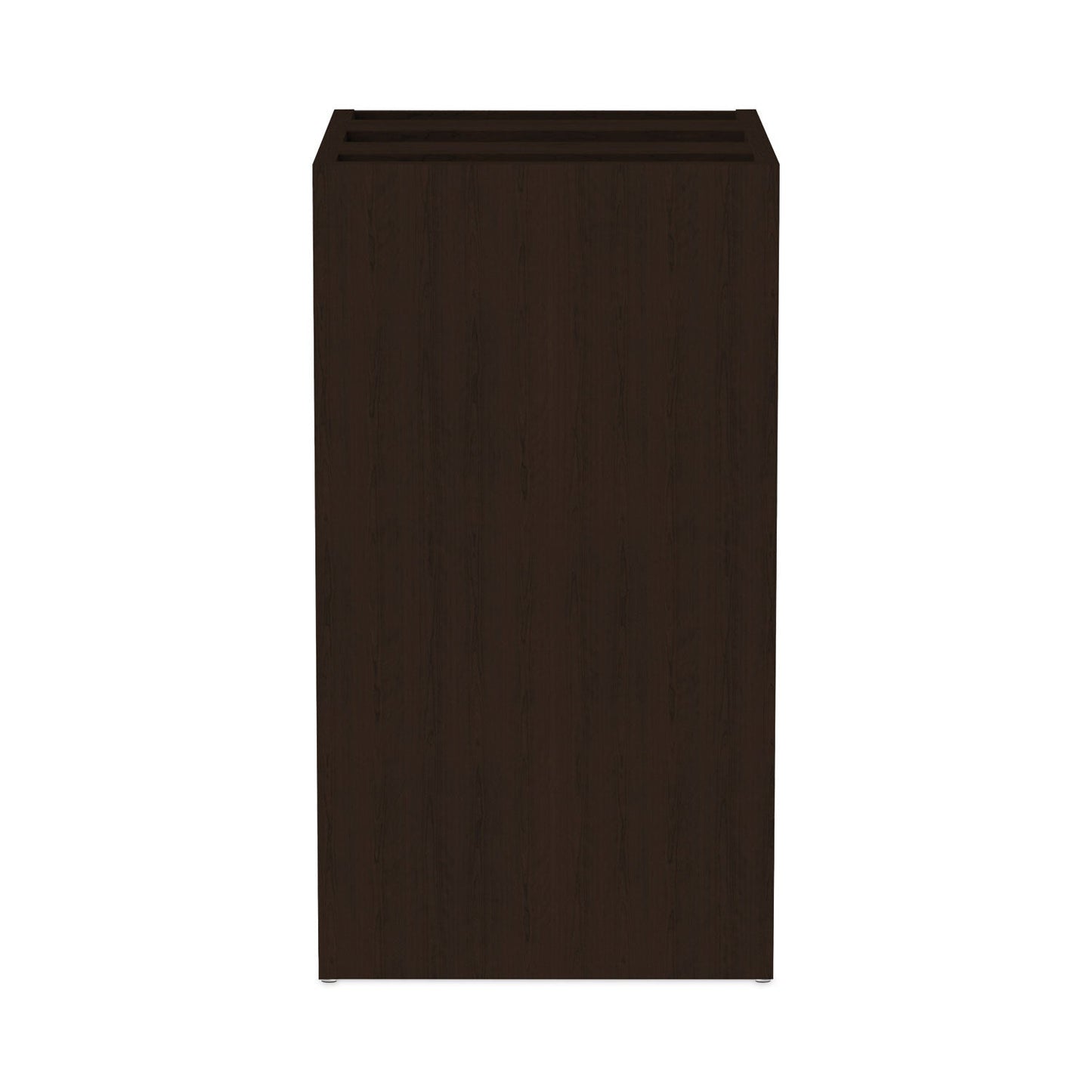 Alera Valencia Series Full Pedestal File, Left/Right, 3-Drawers: Box/Box/File, Legal/Letter, Espresso, 15.63" x 20.5" x 28.5"