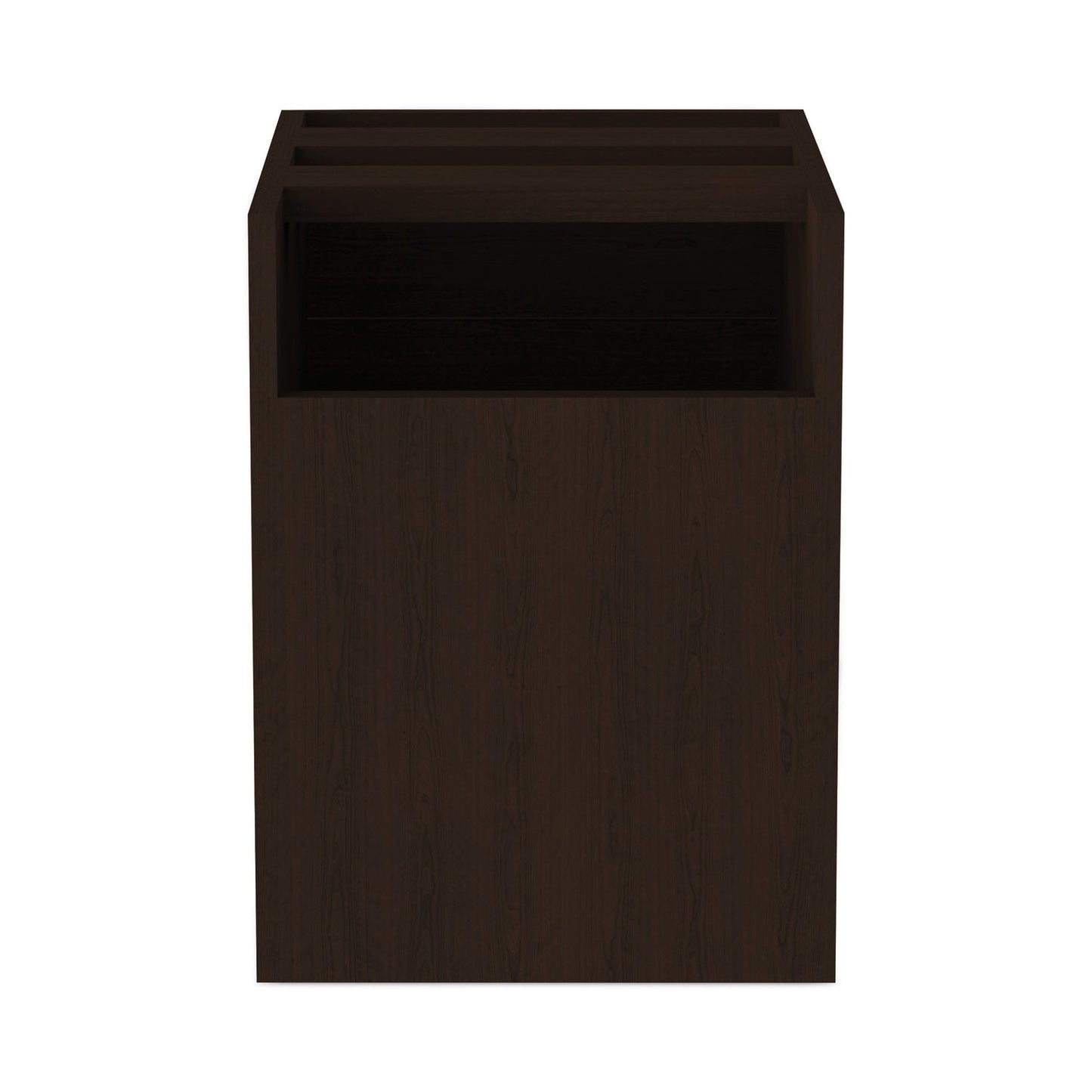 Alera Valencia Series Hanging Pedestal File, Left/Right, 2-Drawers: Box/File, Legal/Letter, Espresso, 15.63" x 20.5" x 19.25"