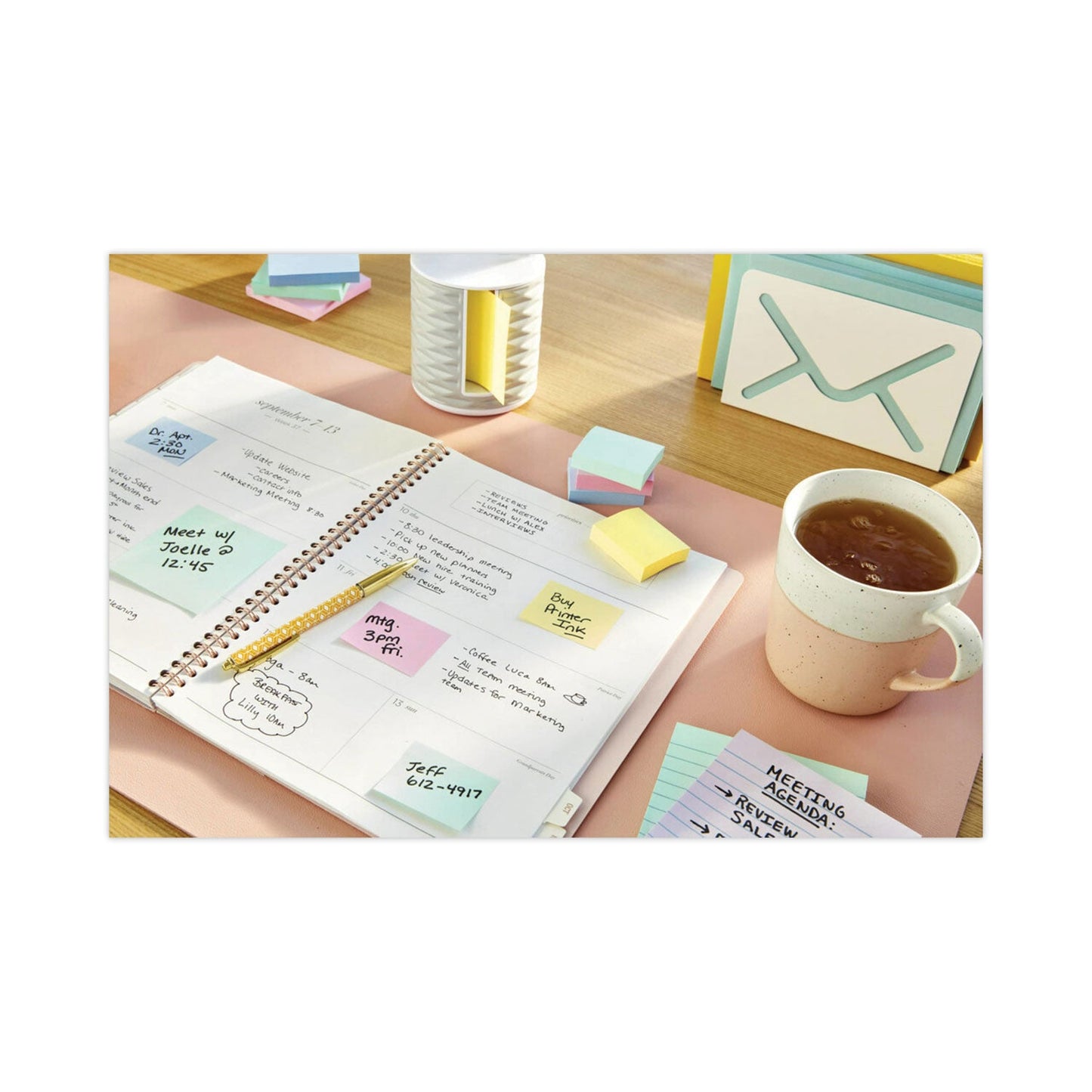 Post-it Original Canary Yellow Pop-up Refill, 3" x 3", Canary Yellow, 100 Sheets/Pad, 12 Pads/Pack
