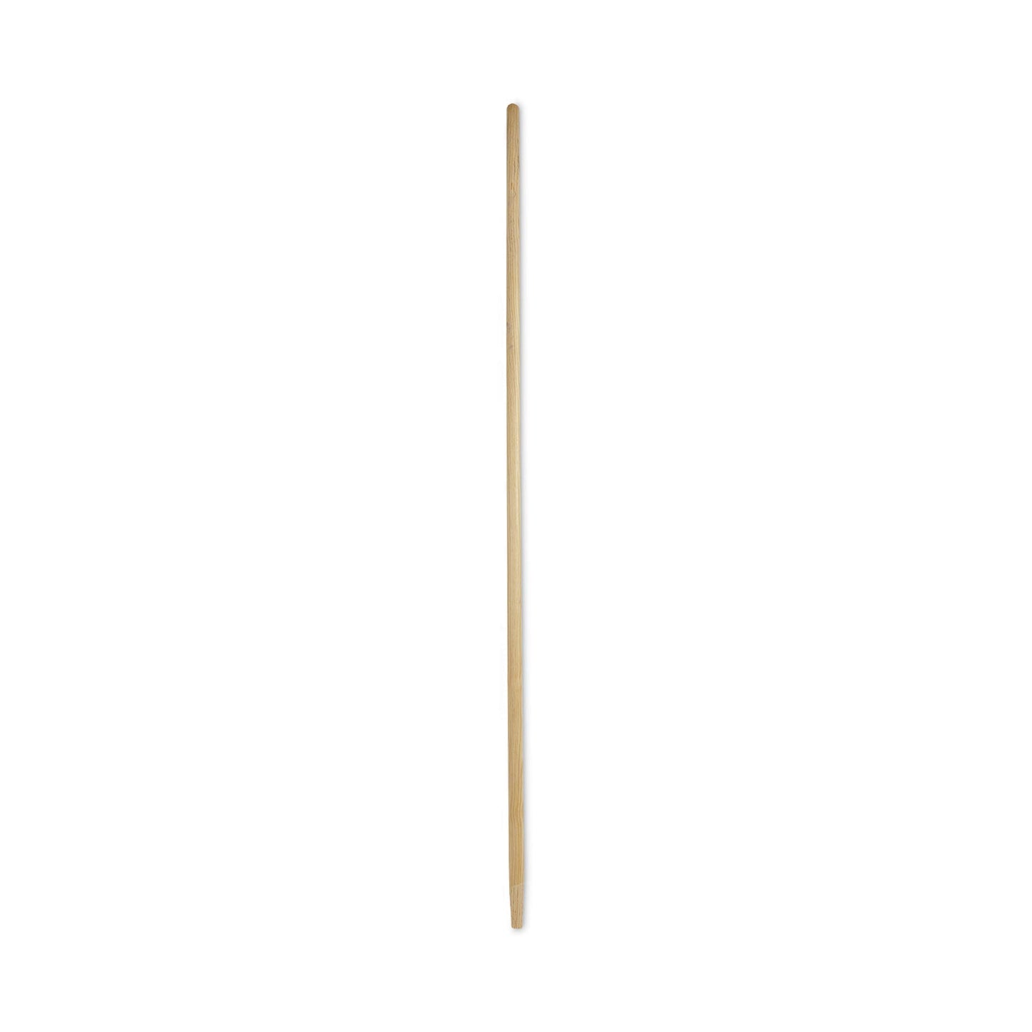 Boardwalk Tapered End Broom Handle, Lacquered Pine, 1.13" dia x 60", Natural