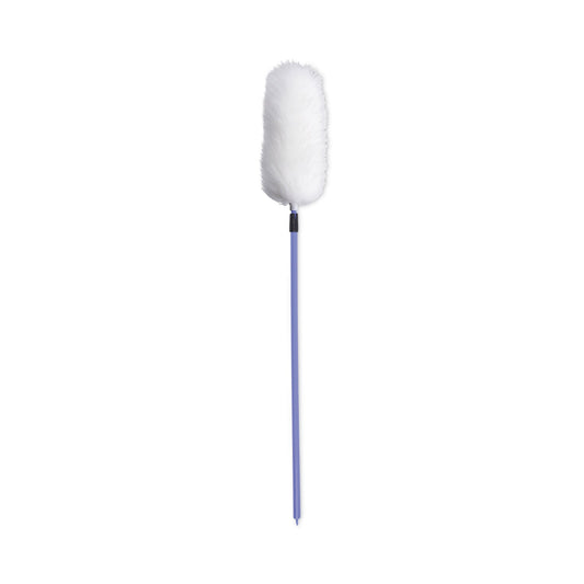 Boardwalk Lambswool Duster, Plastic Handle Extends 35" to 48" Handle, Assorted Colors