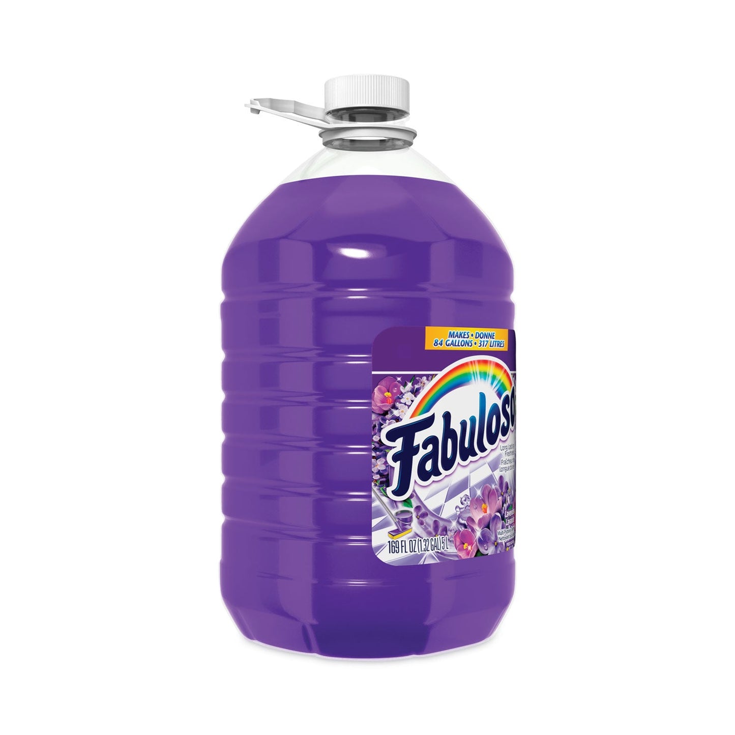 Fabuloso Antibacterial Multi-Purpose Cleaner, Lavender Scent, 169 oz Bottle, 3/Carton