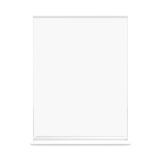 deflecto Classic Image Double-Sided Sign Holder, 8.5 x 11 Insert, Clear
