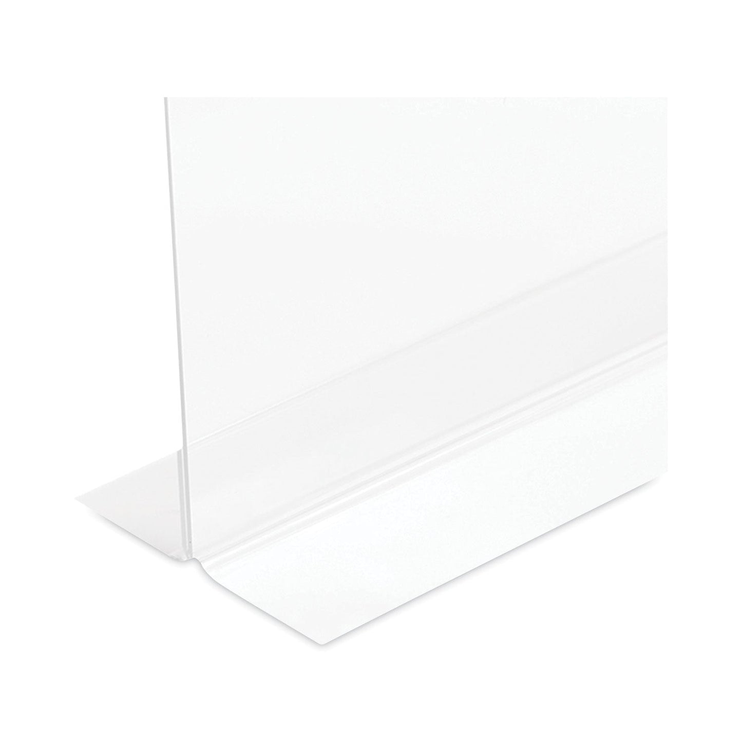 deflecto Classic Image Double-Sided Sign Holder, 8.5 x 11 Insert, Clear