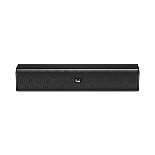 Adesso Xtream S5 Stereo Multimedia Soundbar Speaker, Black