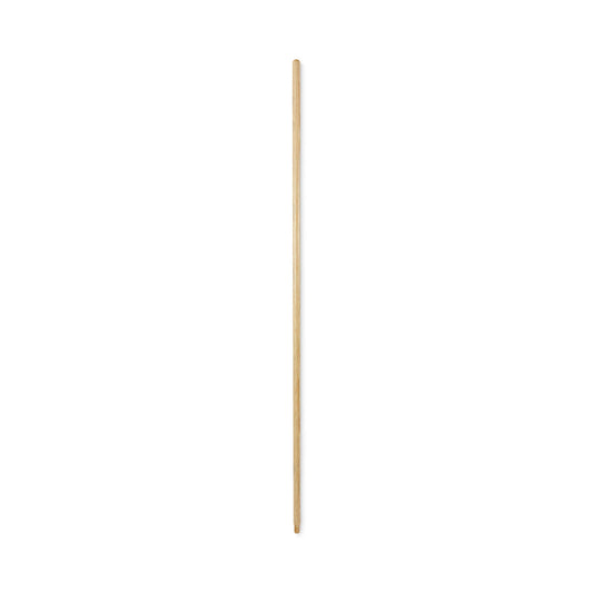 Boardwalk Threaded End Broom Handle, Lacquered Hardwood, 0.94" dia x 54", Natural