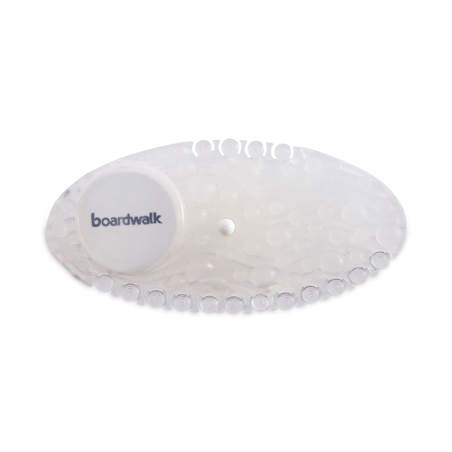 Boardwalk Curve Air Freshener, Mango, Clear, 10/Box, 6 Boxes/Carton