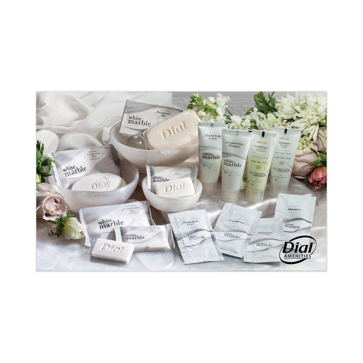 Dial Basics Deodorant Bar Soap, # 1 1/2 Individually Wrapped Bar, 500/Carton