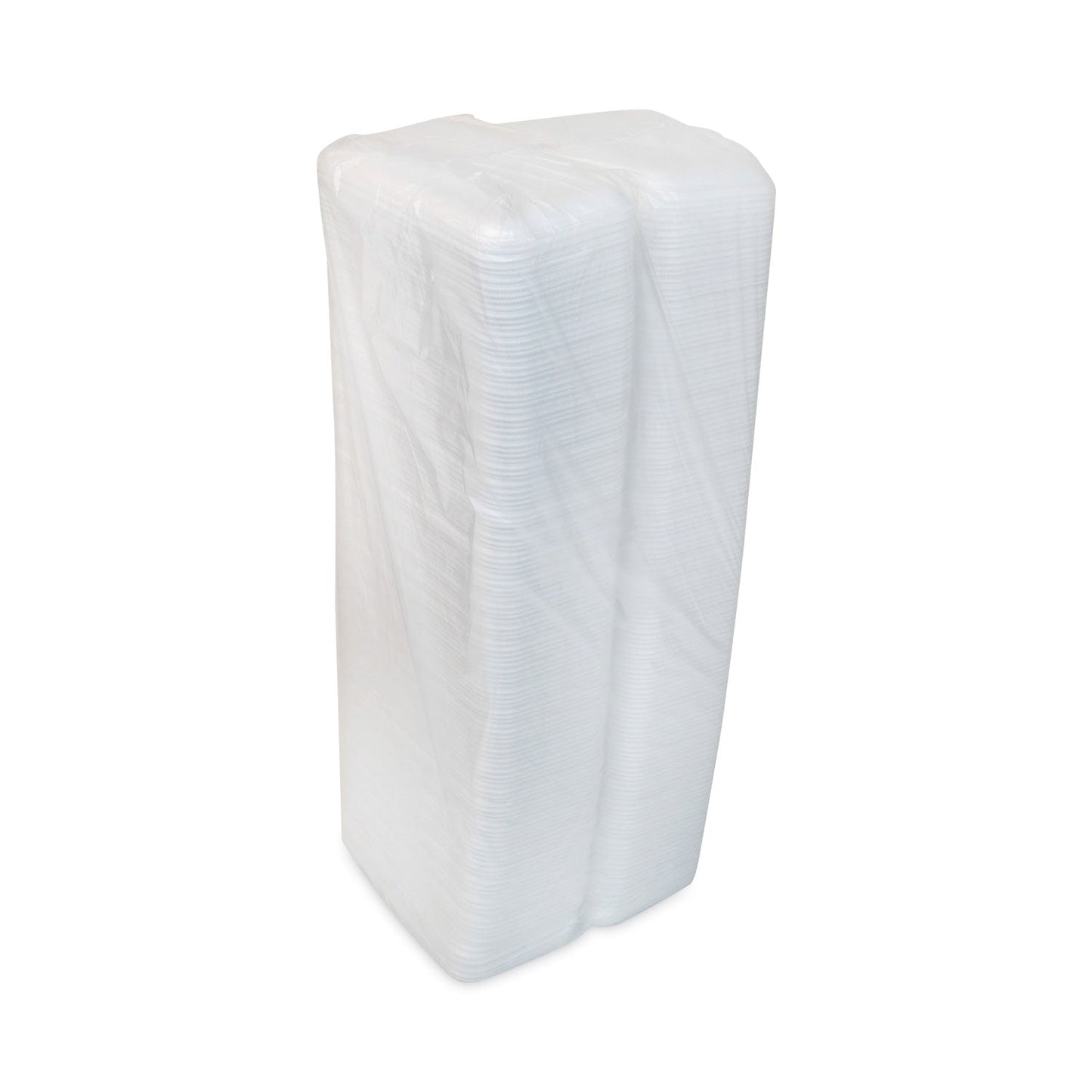 Pactiv Evergreen Supermarket Tray, #10S, 10.75 x 5.7 x 0.65, White, Foam, 500/Carton