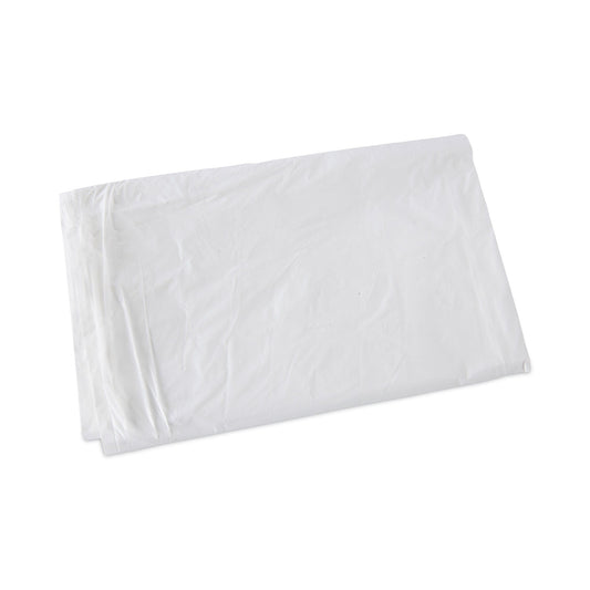 Boardwalk Linear Low Density Industrial Can Liners, 30 gal, 0.9 mil, 30 x 36, White, 100/Carton