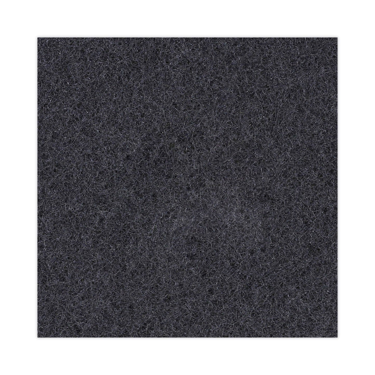 Boardwalk Stripping Floor Pads, 16" Diameter, Black, 5/Carton