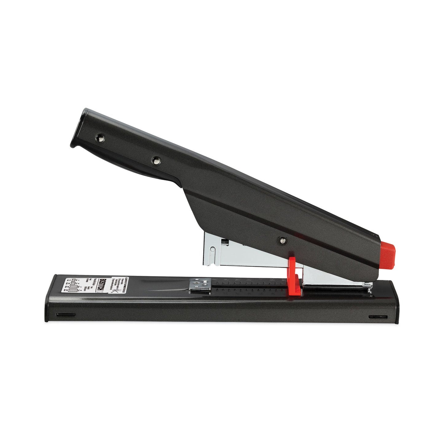 Bostitch Antimicrobial 130-Sheet Heavy-Duty Stapler, 130-Sheet Capacity, Black