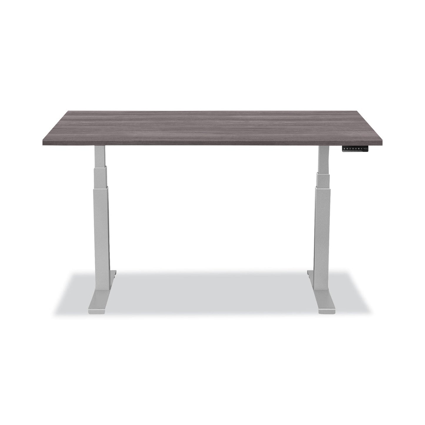 Fellowes Levado Laminate Table Top, 48" x 24" x , Gray Ash